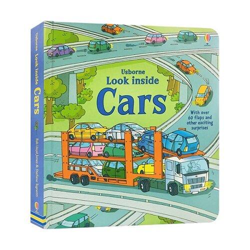 Look Inside Cars (Board Book New ed)