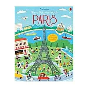 First Sticker Book Paris (Paperback)