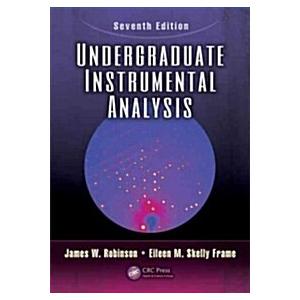 Undergraduate Instrumental Analysis (Hardcover 7)