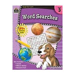 Ready-Set-Learn: Word Searches Grd 3 [With 180+ St...