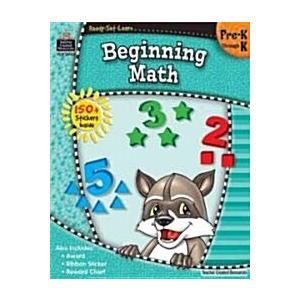 Ready-Set-Learn: Beginning Math Prek-K (Paperback)