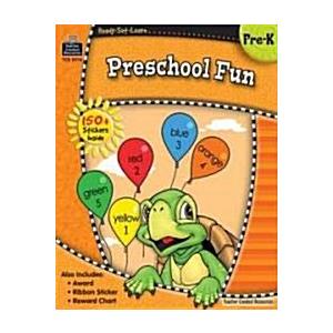 Ready-Set-Learn: Preschool Fun [With 180+ Stickers...