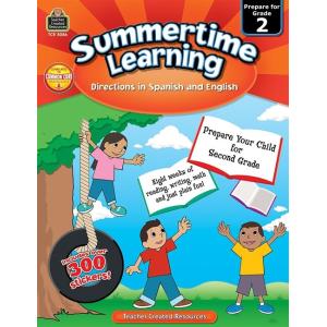 Summertime Learning Grd 2 - Spanish Directions (Pa...