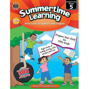 Summertime Learning Grd 5 - Spanish Directions (Pa...