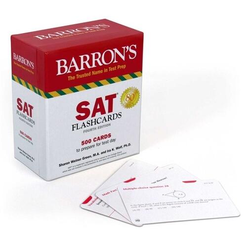 SAT Flashcards: 500 Cards to Prepare for Test Day ...