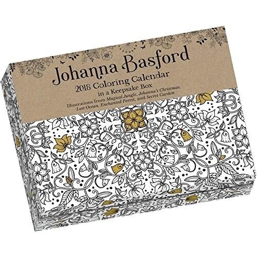Johanna Basford 2018 Coloring Day-To-Day Calendar ...