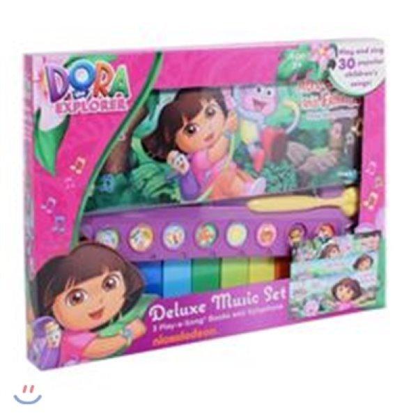 Dora Deluxe Music Set 3 Play-a-Song Nickelodeon