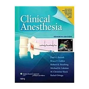Clinical Anesthesia with Access Code (Hardcover 7)