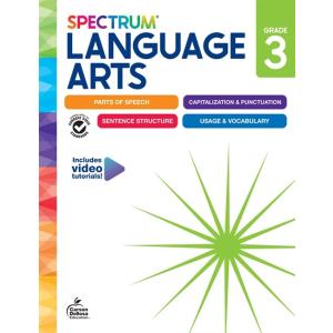 Spectrum Language Arts Workbook Grade 3 (Paperback...