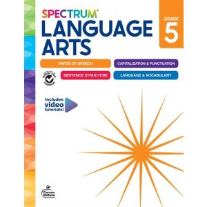 Spectrum Language Arts Workbook Grade 5 (Paperback...