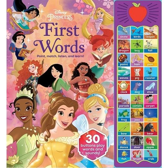 Disney Princess: First Words Sound Book (Hardcover...