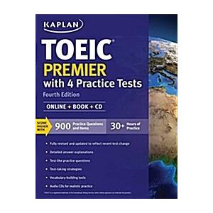 Toeic Premier 2018-2019 with 4 Practice Tests: Onl...