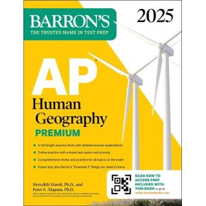 AP Human Geography Premium 2025: Prep Book with 6 ...