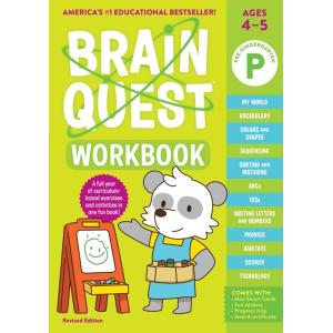 Brain Quest Workbook: Pre-K Revised Edition (Paper...