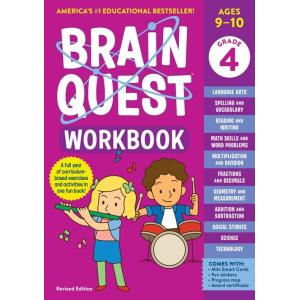 Brain Quest Workbook: 4th Grade Revised Edition (P...