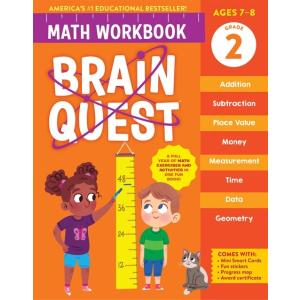 Brain Quest Math Workbook: 2nd Grade (Paperback)