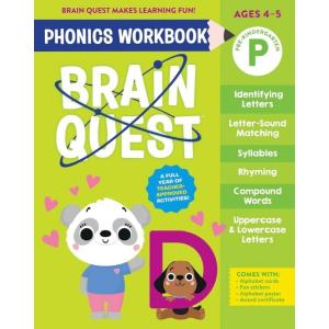 Brain Quest Phonics Workbook: Pre-Kindergarten: Vo...