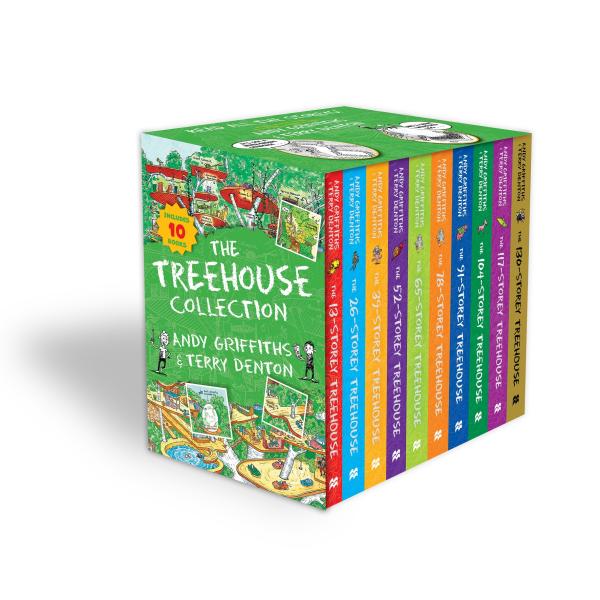 13-story treehouse Treehouse series 10-piece box s...
