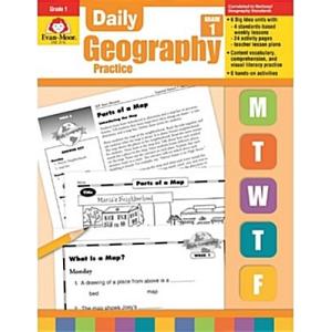 Daily Geography Practice: Grade 1 (Paperback Teach...