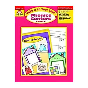 Phonics Centers Level C (Paperback Teacher)
