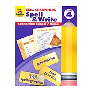 Skill Sharpeners: Spell &amp; Write Grade 4 Workbook (...