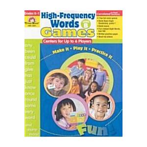 High-Frequency Words Games Level B (Paperback)
