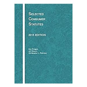 Selected Consumer Statutes (Paperback)