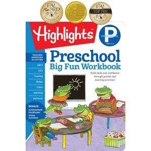 The Big Fun Preschool Activity Book: Build skills ...