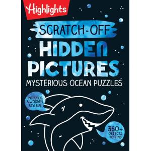 Scratch-Off Hidden Pictures Mysterious Ocean Puzzl...