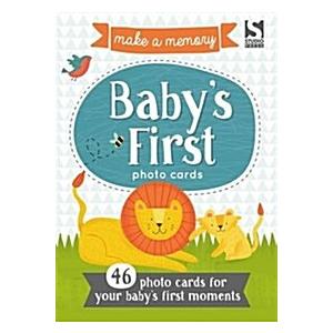 Make a Memory Baby's First Photo Cards: Make a mom...