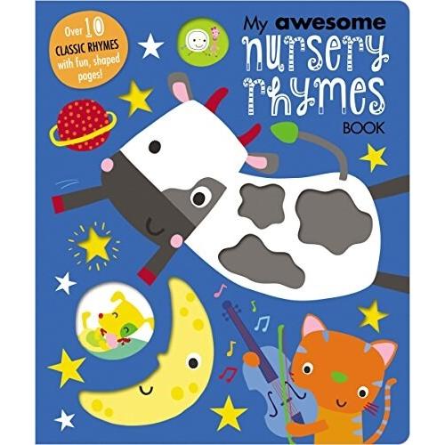 My Awesome Nursery Rhymes Book (Board Book)