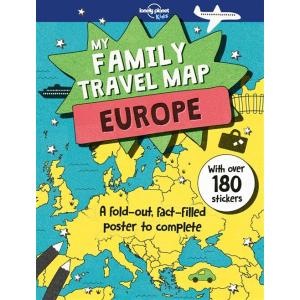 Lonely Planet Kids My Family Travel Map - Europe 1...