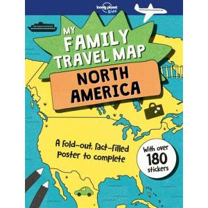 Lonely Planet Kids My Family Travel Map - North Am...