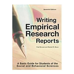 Writing Empirical Research Reports: A Basic Guide ...