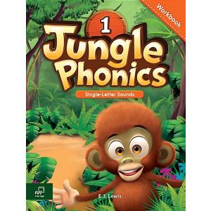 Jungle Phonics 1：Workbook（Paperback） - Single Letter Sounds