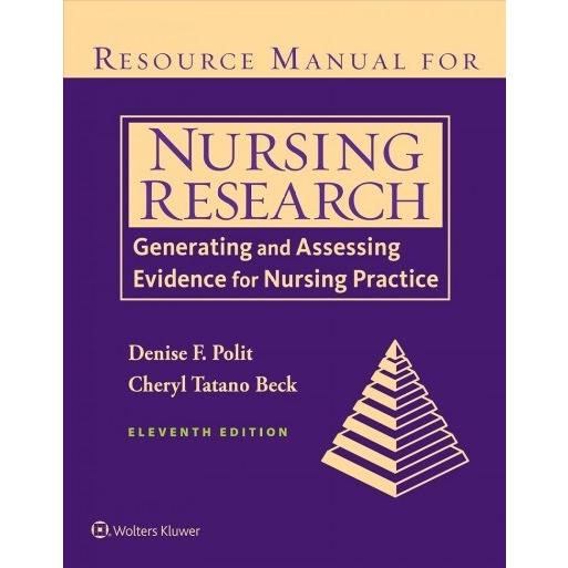 Resource Manual for Nursing Research: Generating a...