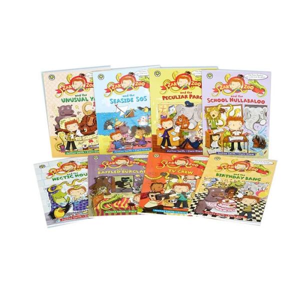 Zak Zoo Full set of 8 types of Zak Zoo (8 Books + ...