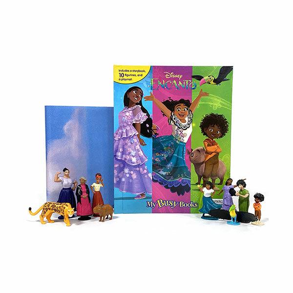 Disney Encanto My Busy Books (Board Book + 10 Figu...