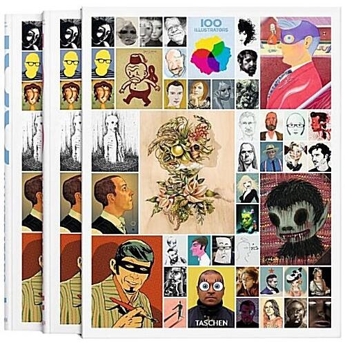 100 Illustrators 2 Vol. (Hardcover)