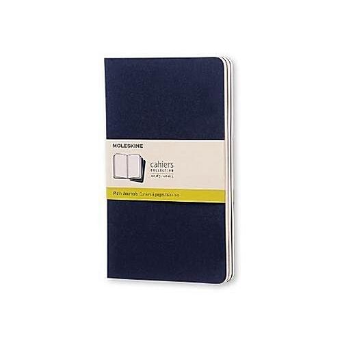 Moleskine Cahier Journal (Set of 3) Large Plain In...