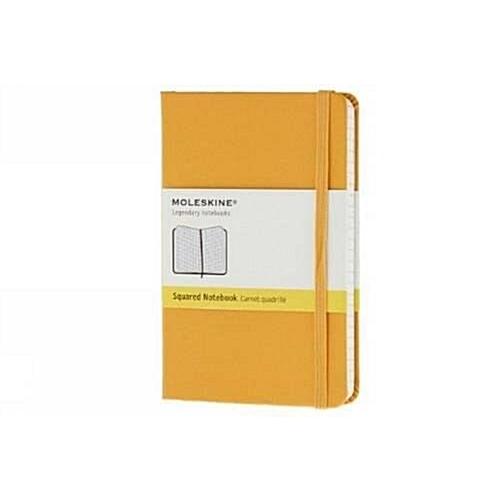 Moleskine Classic Notebook Pocket Squared Orange Y...
