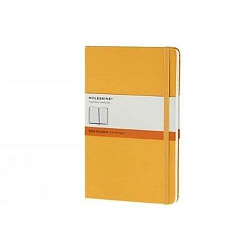 Moleskine Classic Notebook Large Ruled Orange Yell...