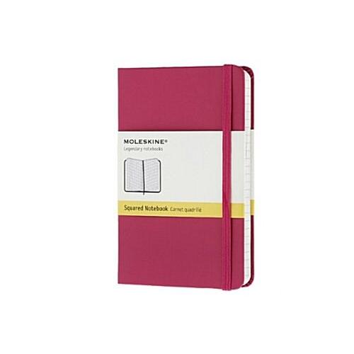 Moleskine Classic Notebook Pocket Squared Magenta ...