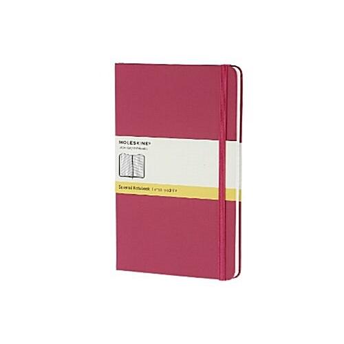 Moleskine Classic Notebook Large Squared Magenta H...