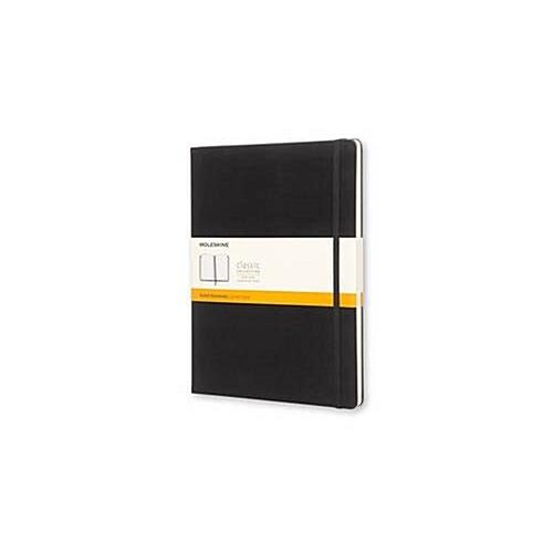 Moleskine Ruled Notebook 7.5x10 Black (Hardcover)