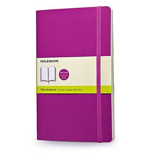 Moleskine Classic Large Plain Notebook: Orchid Pur...