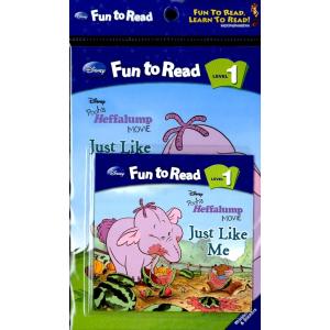 Disney Fun to Read Set 1-01: Just Like Me (Pooh) (Paperback + Workbook + Audio CD + Sticker)の商品画像