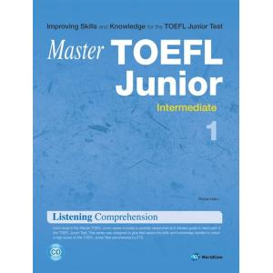 韓国語 本 『マスターTOEFLジュニアリスニング理解度中間（学生ブック +回答キー + MP3 C...