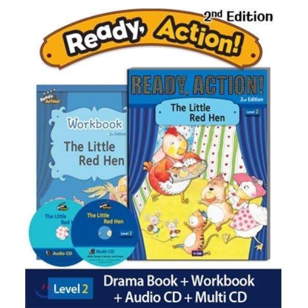 Ready Action Level 2：The Little Red Hen（SB + WB + ...