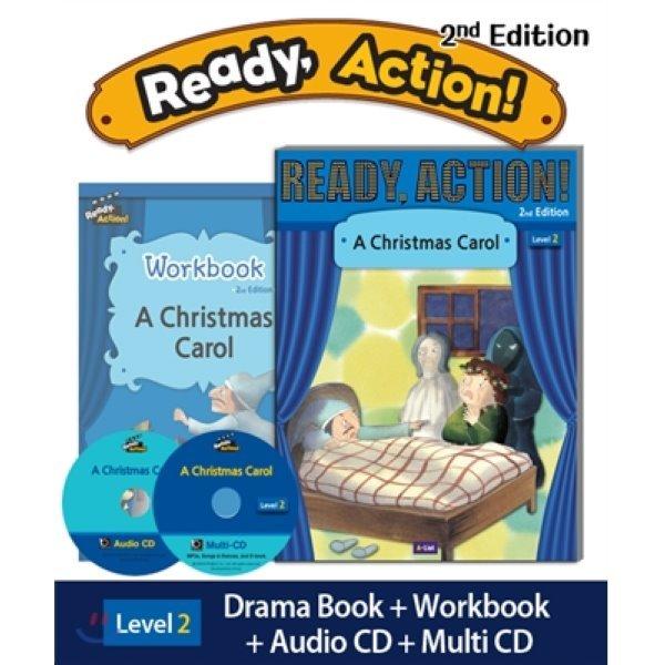 Ready Action Level 2：A Christmas Carol（SB + WB + A...